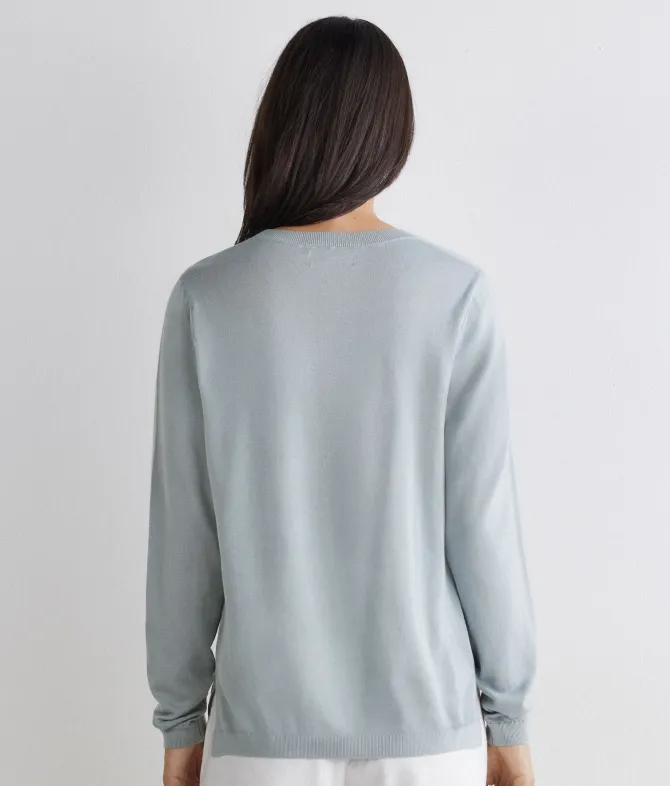 Girocollo in cotone