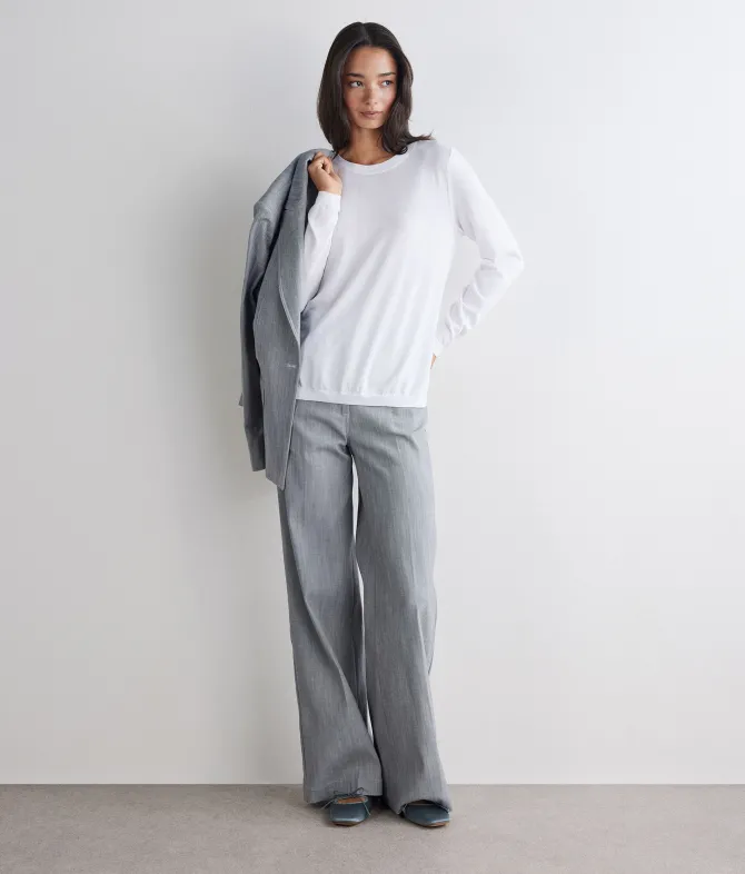 Girocollo in cotone