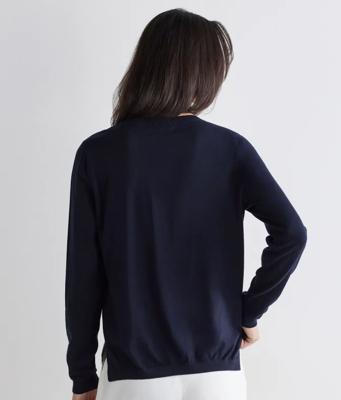 Girocollo in cotone