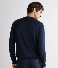 Girocollo manica raglan in Cashmere Ultrafine