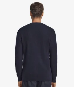 Girocollo punto waffle in Cashmere Ultrasoft