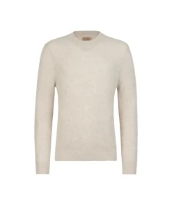 Girocollo punto waffle in Cashmere Ultrasoft