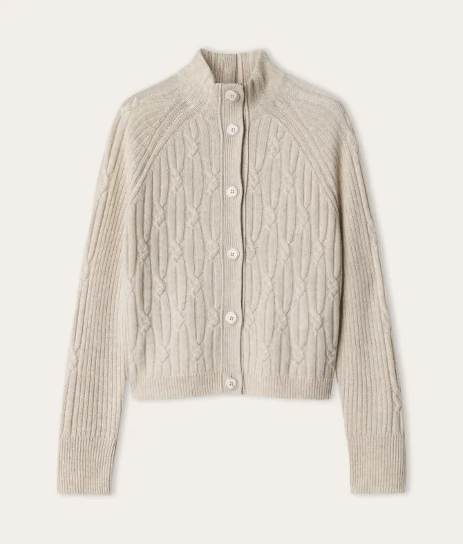 Golfino coste intrecciate in Cashmere Ultrasoft