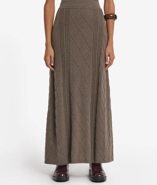 Gonna punti misti in Cashmere Ultrasoft