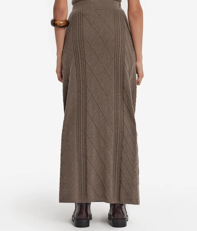 Gonna punti misti in Cashmere Ultrasoft