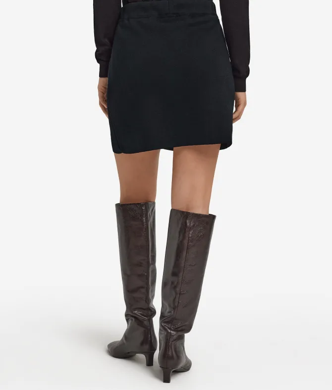 Gonna reversibile in Cashmere Ultrafine
