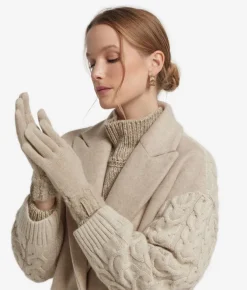 Guanti in Cashmere Ultrasoft e bouclè