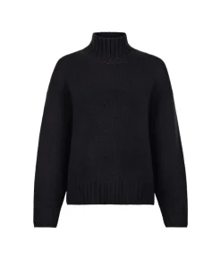 Maglia con collo a cratere in Cashmere Tricot