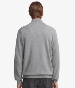 Maglia con mezza zip in Cashmere Ultrasoft