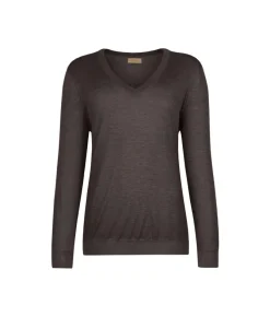 Maglia con scollo a V in Cashmere Ultrafine