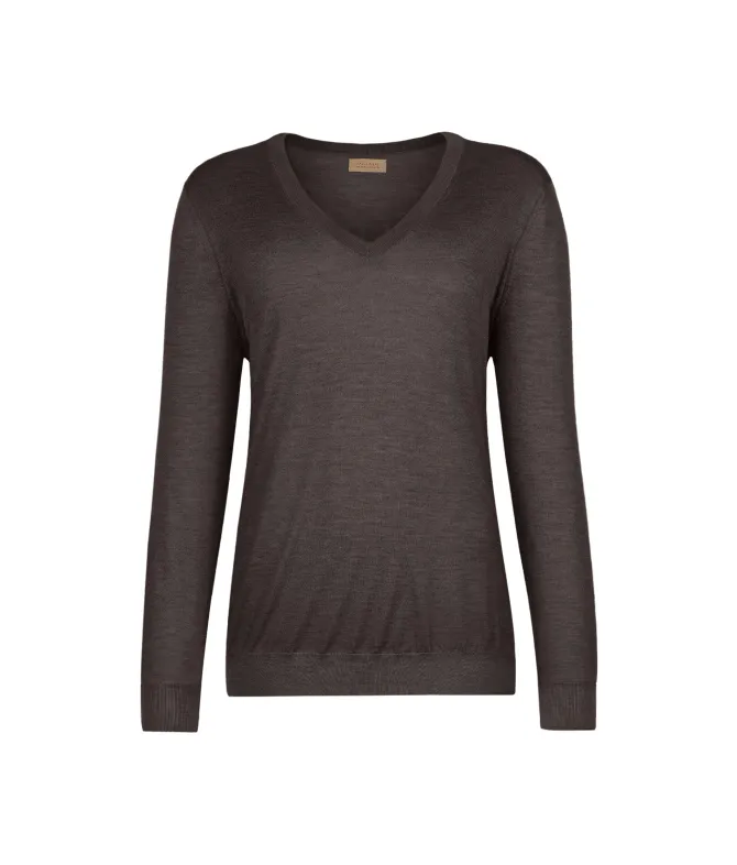 Maglia con scollo a V in Cashmere Ultrafine