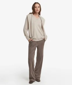 Maglia con scollo a V in Cashmere Ultrafine