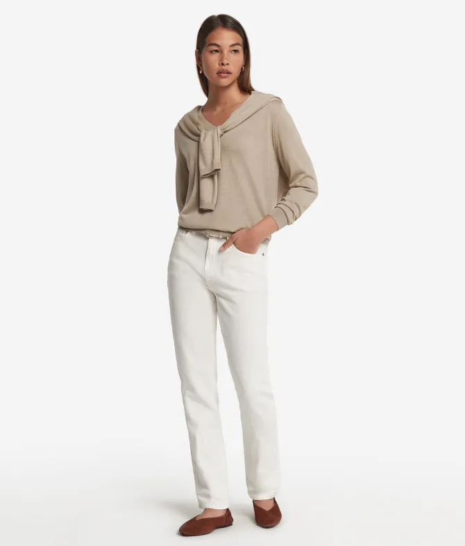 Maglia con scollo a V in Cashmere Ultrafine