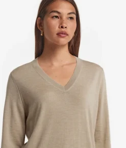Maglia con scollo a V in Cashmere Ultrafine