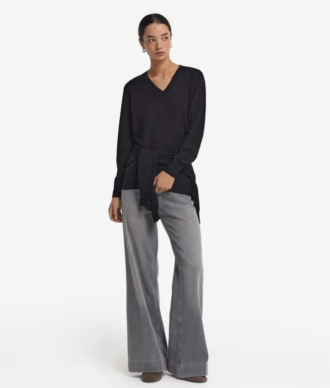 Maglia con scollo a V in Cashmere Ultrafine