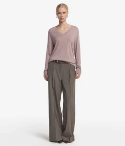 Maglia con scollo a V in Cashmere Ultrafine