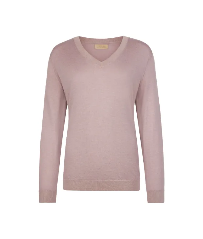 Maglia con scollo a V in Cashmere Ultrafine