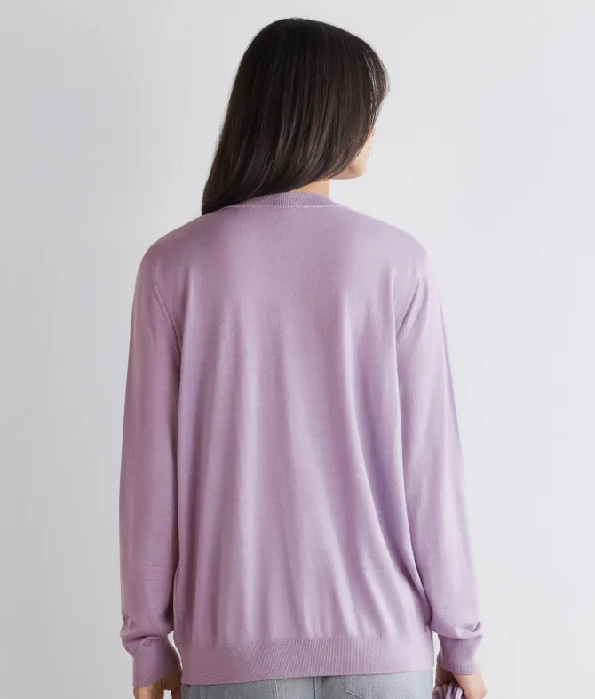 Maglia con scollo a V in Cashmere Ultrafine