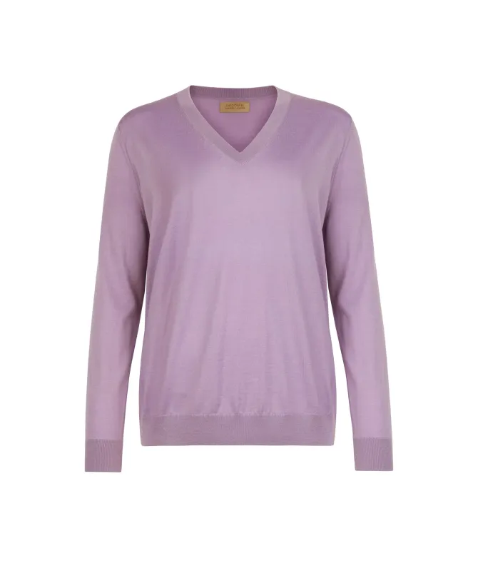 Maglia con scollo a V in Cashmere Ultrafine