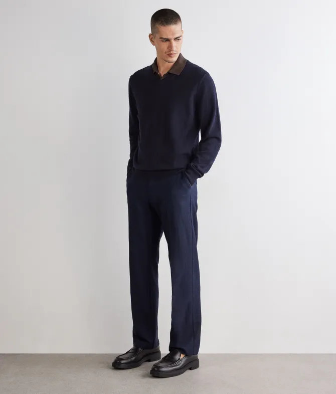 Maglia con scollo a V in Cashmere Ultrasoft