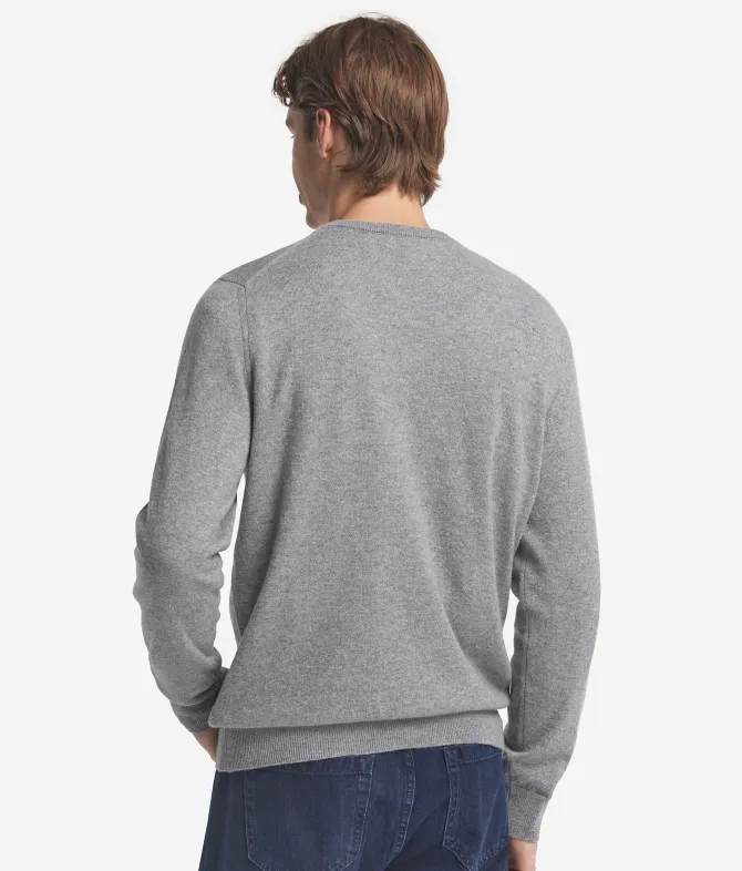Maglia con scollo a V in Cashmere Ultrasoft