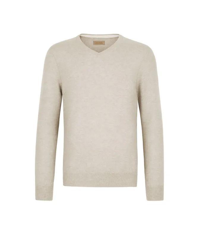 Maglia con scollo a V in Cashmere Ultrasoft