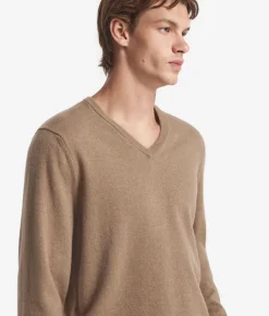 Maglia con scollo a V in Cashmere Ultrasoft