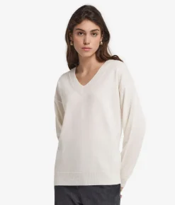 Maglia con scollo a V in Cashmere Ultrasoft
