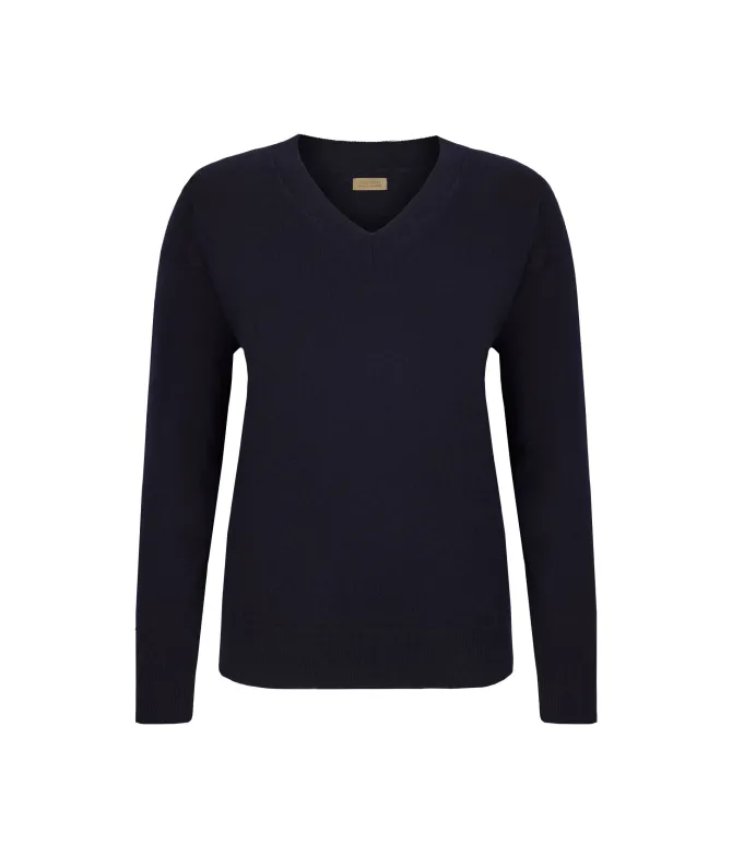 Maglia con scollo a V in Cashmere Ultrasoft