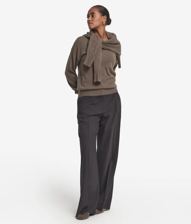 Maglia con scollo a V in Cashmere Ultrasoft