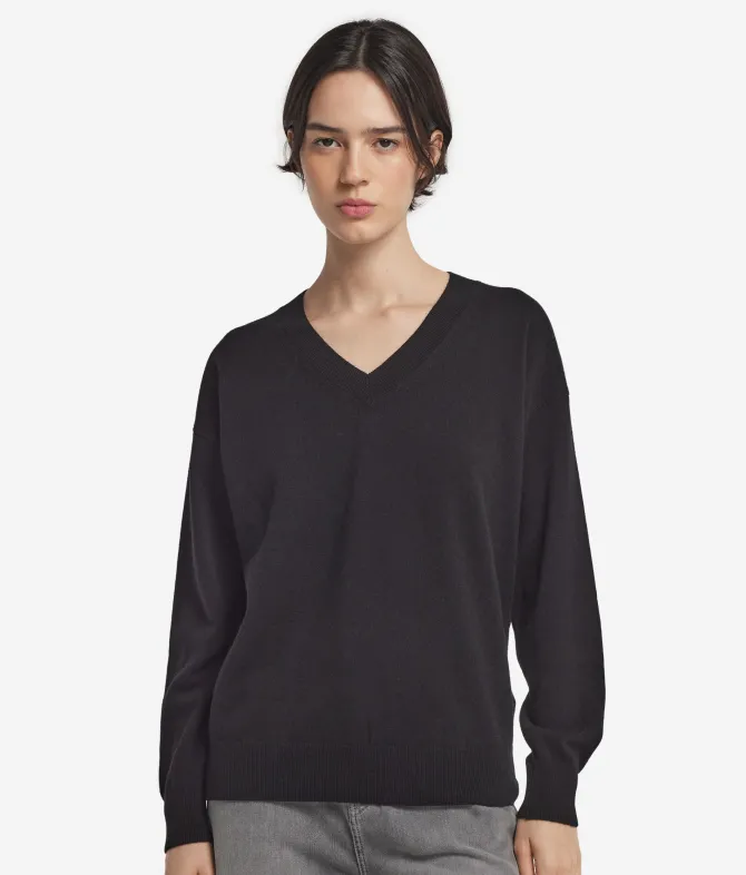 Maglia con scollo a V in Cashmere Ultrasoft
