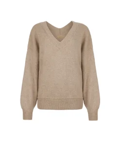 Maglia con scollo a V in Cashmere Undyed Ultrasoft