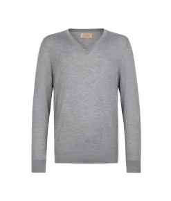 Maglia con scollo V in Cashmere Ultrafine
