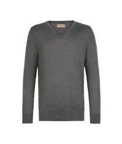 Maglia con scollo V in Cashmere Ultrafine