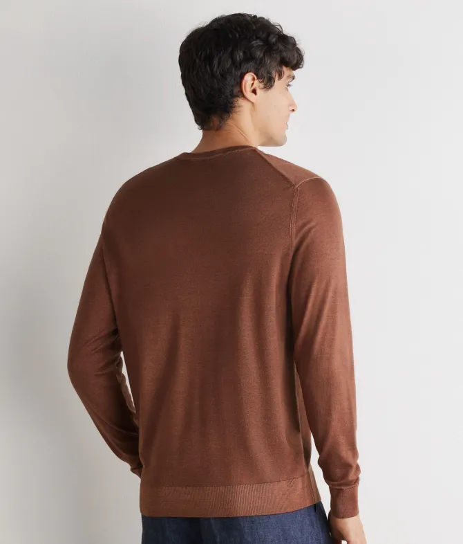 Maglia con scollo V in Cashmere Ultrafine