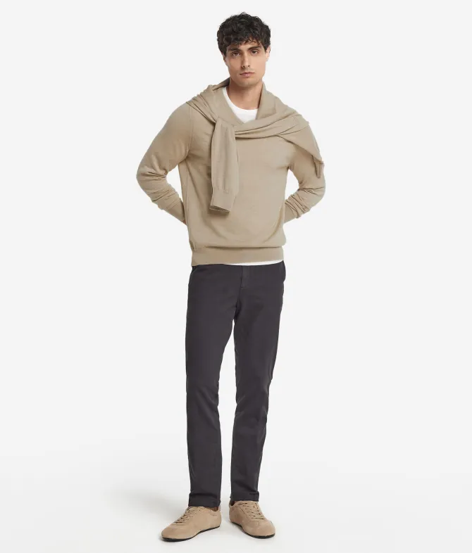 Maglia con scollo V in Cashmere Ultrafine