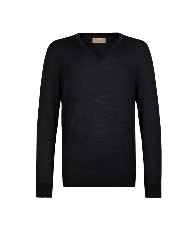Maglia con scollo V in Cashmere Ultrafine