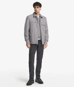 Overshirt tecnico con zip