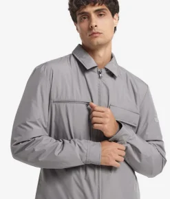 Overshirt tecnico con zip
