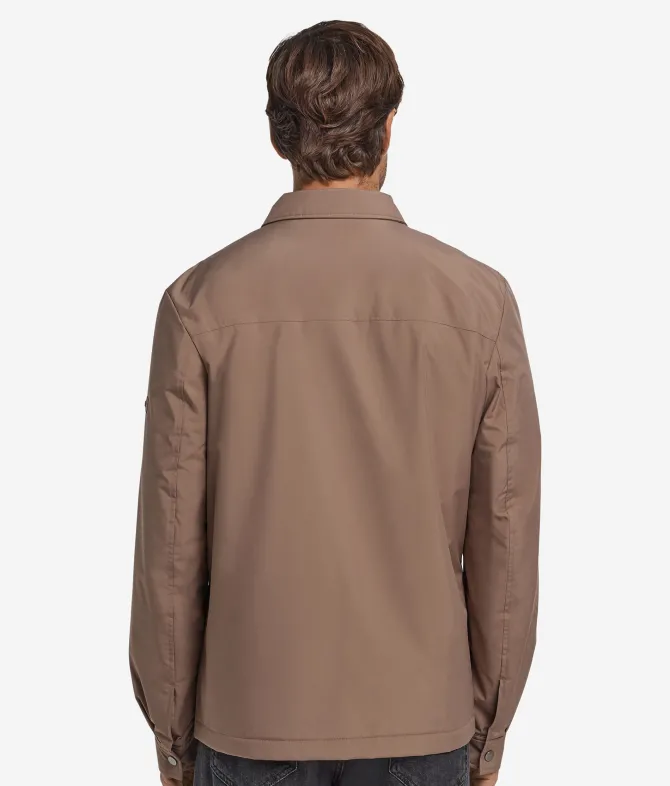 Overshirt tecnico con zip