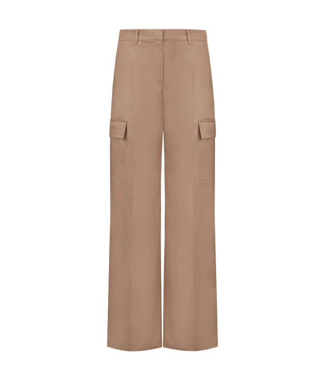 Pantalone cargo in cotone