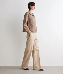 Pantalone cargo in cotone