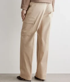 Pantalone cargo in cotone