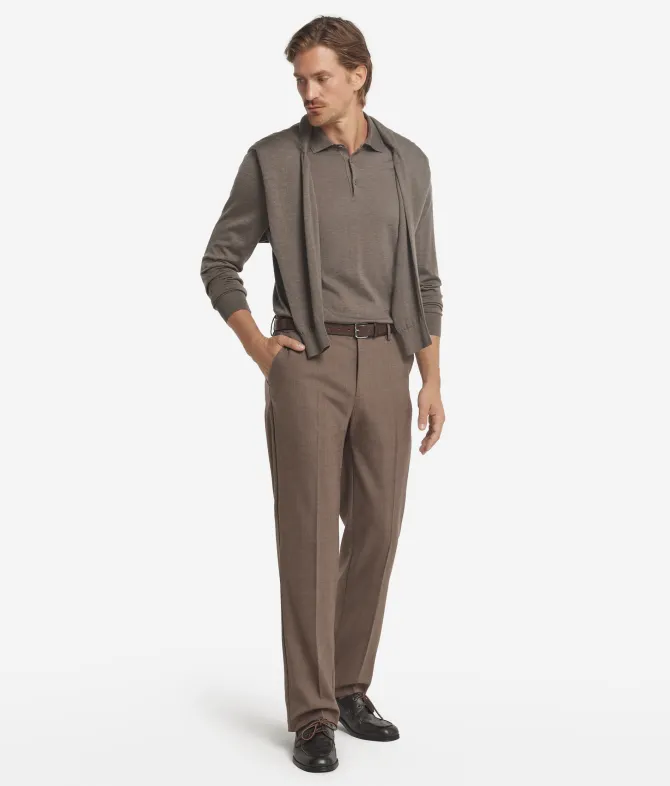 Pantalone chino in lana