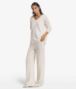 Pantalone con dettaglio trecce in Cashmere Ultrasoft