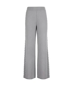 Pantalone con dettaglio trecce in Cashmere Ultrasoft