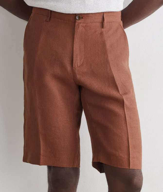 Pantalone corto in lino