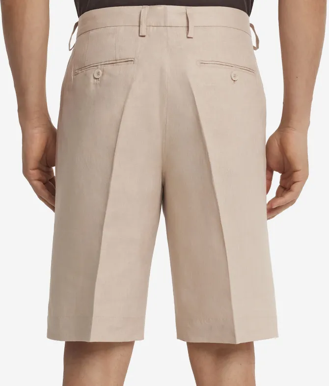 Pantalone corto in lino