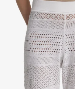 Pantalone crochet in cotone