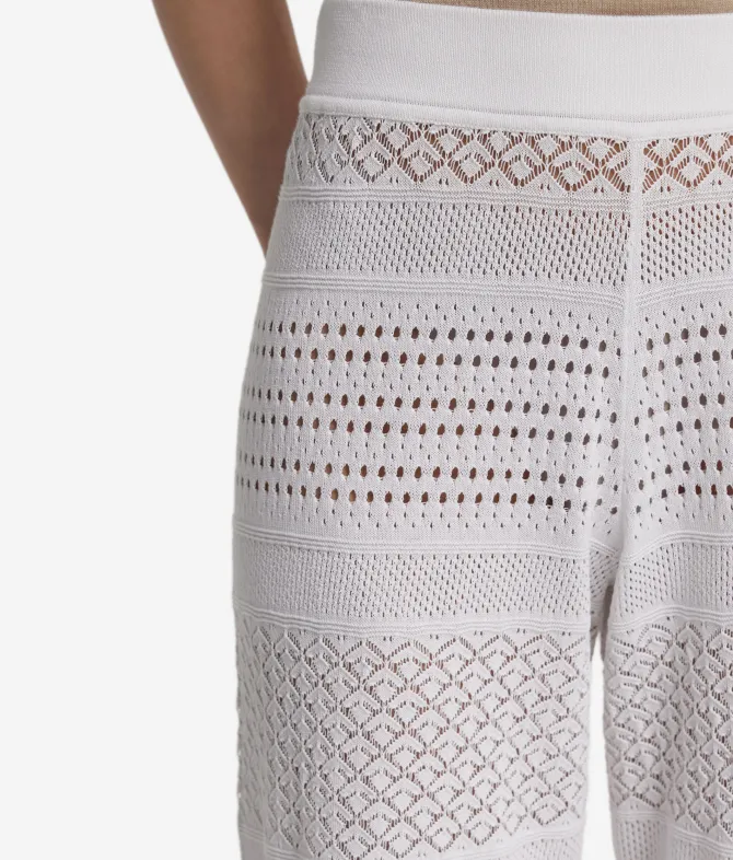 Pantalone crochet in cotone